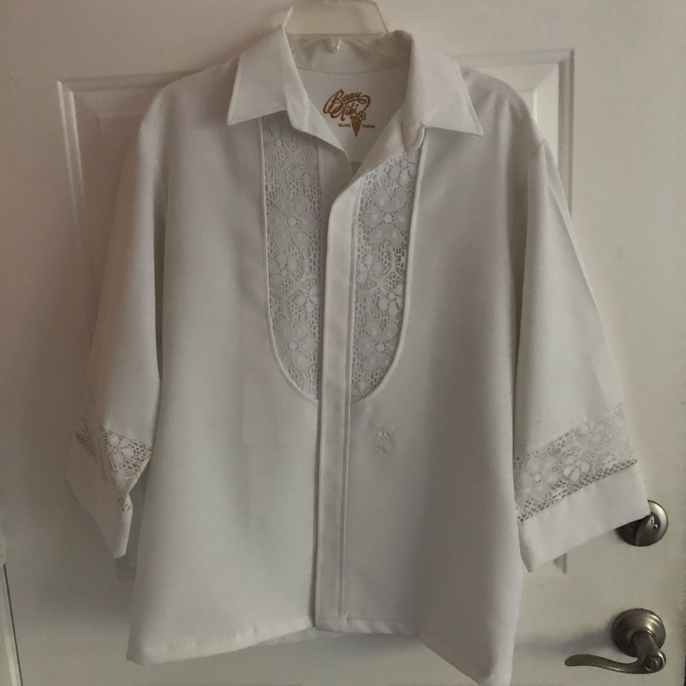 Vintage Beau Tiki Hawaiian Shirt, Size M